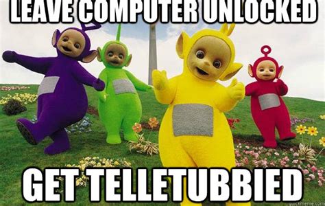 Teletubbies Tubby Custard Spill