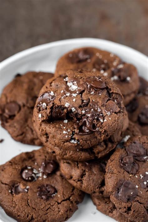 Vegan Gluten Free Chocolate Cookies So Fudgy