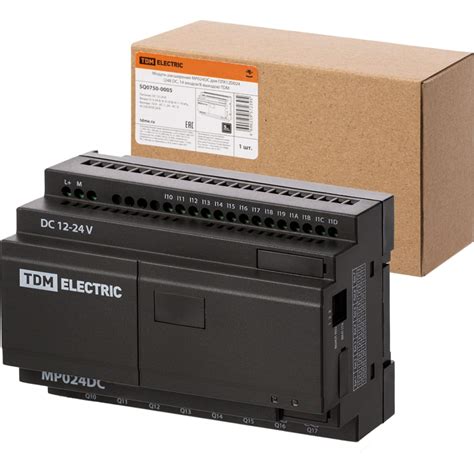 Модуль расширения TDM МР024DC для ПЛК12D024 (24В DC, 14 входов/8 ...