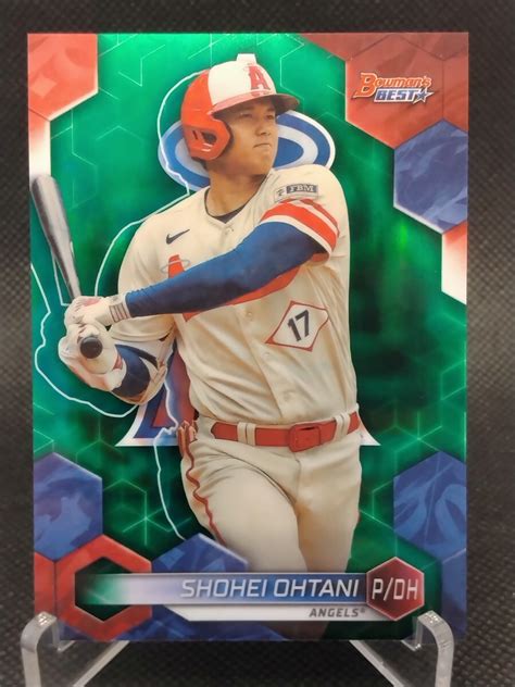 Topps Bowman S Best Shohei Ohtani Green