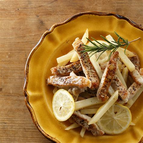 「豚ロースステーキ」とじゃがいもの塩レモンソテー｜だいどこログ[生協パルシステムのレシピサイト]