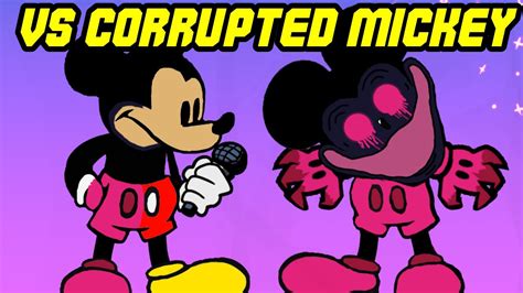 Friday Night Funkin Vs Mickey Mouse Corrupted V1 0 Fnf Mod Best Moments Youtube