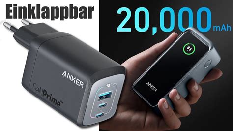 Einfach Perfekt Anker Prime 200w Powerbank Anker 100w GaN Charger Im