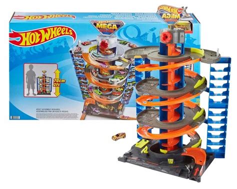 Hot Wheels City Zestaw Zakr Cony Mega Gara Parking Autko Cena Opinie
