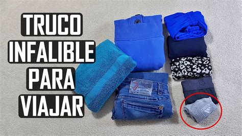 C Mo Doblar La Ropa Para Ahorrar Espacio En La Maleta Dobla As Tu