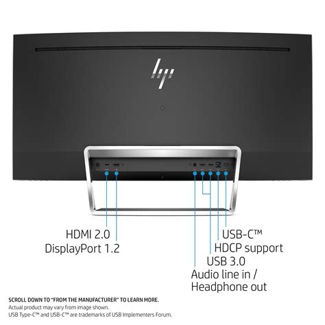 HP ENVY 34 Curved Display Ultra WQHD Curved Monitor with AMD Freesync