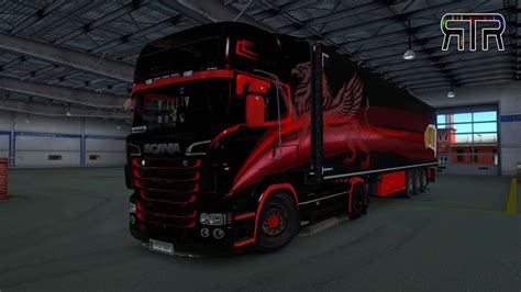 Griffin Skin For Scania Rjl Ets Ets Mod