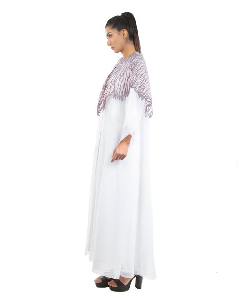 Hanayen Modern Cape With Embroidery & Embellished With Crystals