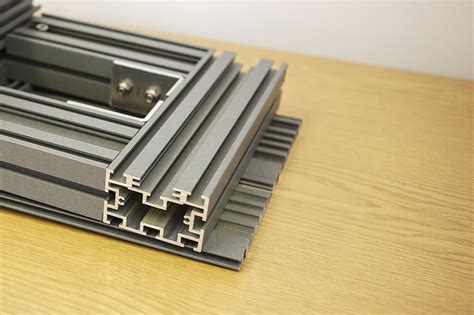 Aliclad Flow Balcony Soffit Cladding Product Sample Constructed For