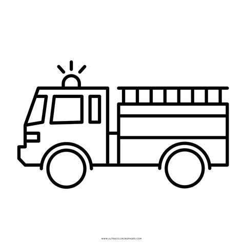 Malvorlagen Feuerwehrauto