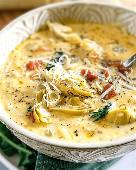 Tuscan Artichoke Soup Recipes Tasks And Tools