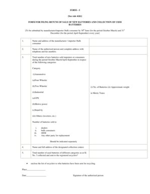 Fillable Online Form I See Rule Iii Form For Filing Retuns Of Sale