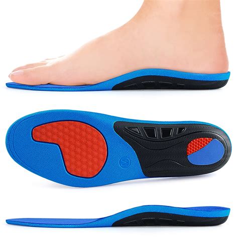 dacat work insoles gel boot insoles  work plantar fasciitis