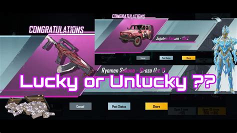 24 000 UC Upgradable Groza Crate Opening Lucky Or Unlucky JUJUTSU