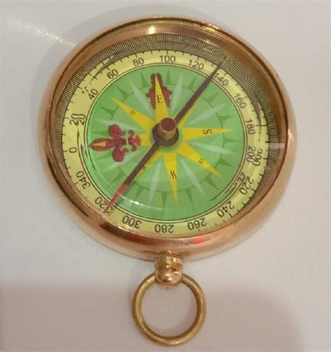 Golden Antique Brass Magnetic Compass For Ship Packaging Type Box At Rs 700 In Roorkee