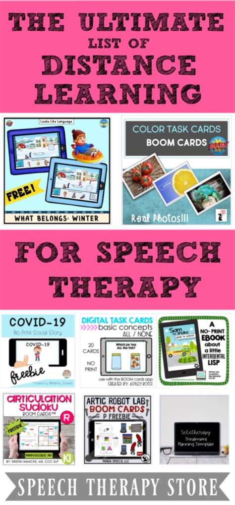 279 Free Speech Therapy Digital Materials Artofit