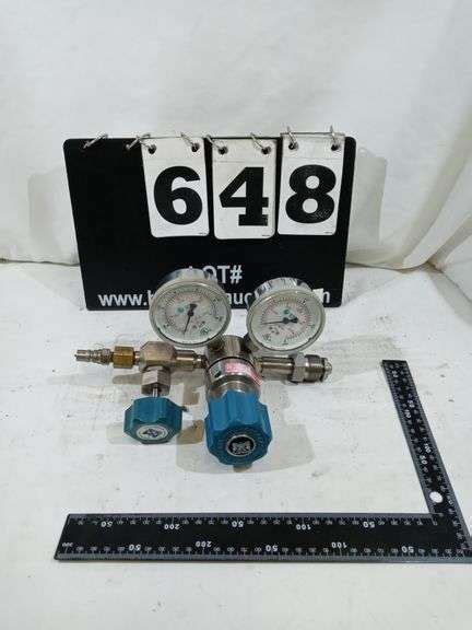 MATHESON 3040-580 COMPRESSED GAS REGULATOR - Bentley & Associates, LLC 