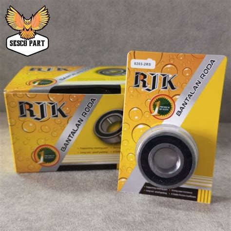 LAHER 6203 2RS MURAH RJK HARGA UNTUK PER BOX ISI 10 PCS BEARING 6203