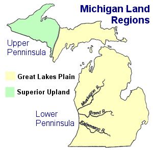 Michigan Map Regions