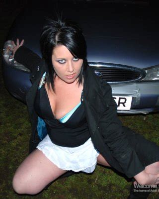 Chubby BBW Babe Kaicee Marie Sucking A Gang Of Cocks Outdoors Porn Pictures XXX Photos Sex