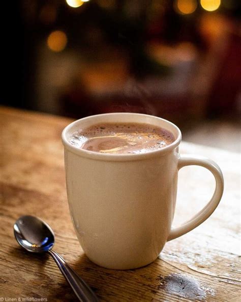 How To Make Homemade Hot Cocoa Linen Wildflowers