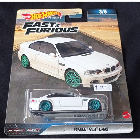 Jual Hot Wheels Premium Bmw M E Fast Furious White Of Shopee Indonesia