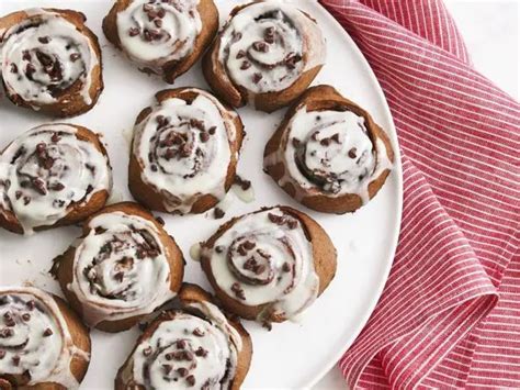 chocolate chip cinnamon rolls recipe food network kitchen food network