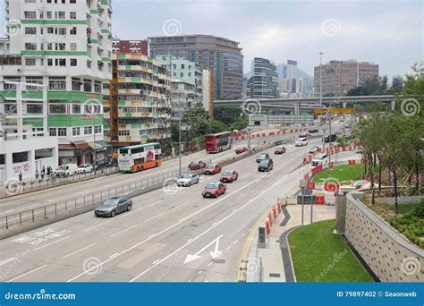 East Kowloon Corridor At Hung Hom Editorial Photography Image Of