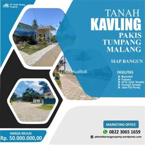 Dijual Tanah Kavling Murah Siap Bangun Harga Terjangkau Di Malang Kota