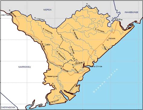 map  chinde source ine   scientific diagram