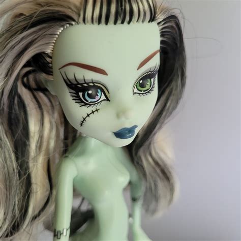 Nude Monster High Frankie Stein Scaris City Of Frights Doll Etsy