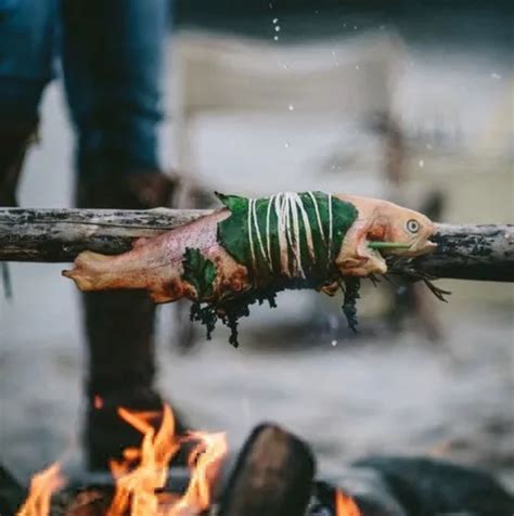mohican  open fire cooking experience
