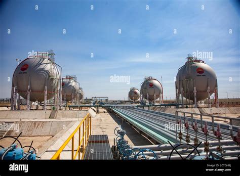 Aktobe Region Kazakhstan Sphere Gas Storage Tanks For Liquefied