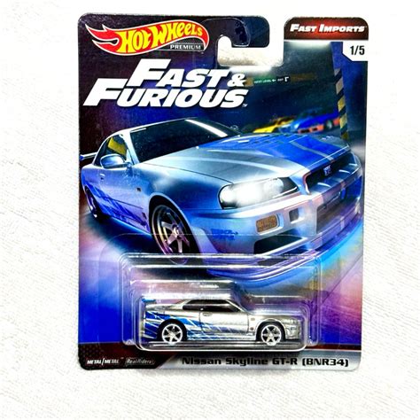 Hot Wheels Nissan Skyline GT R R34 Shopee Malaysia
