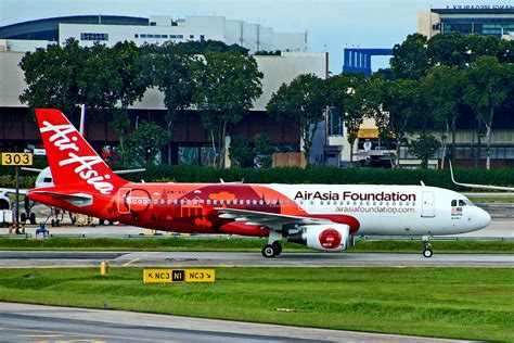 M Aqi Airbus A Airasia Singapore Changi Flickr