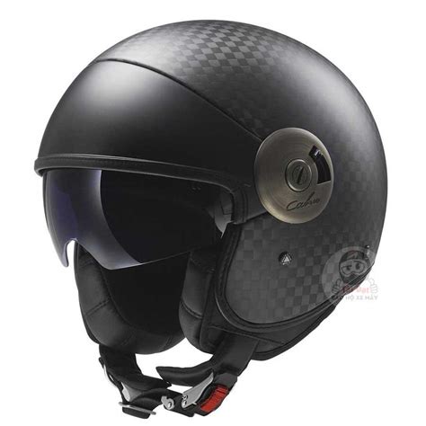 Ls2 Cabrio Carbon Helmet Openface Helmet Full Carbon