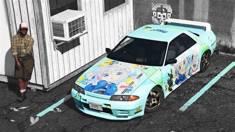 Nissan Skyline Gt R Bnr Gochiusa Gta Mods