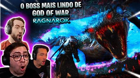 Streamers Impressionados O Boss Mais Lindo De God Of War Ragnarok