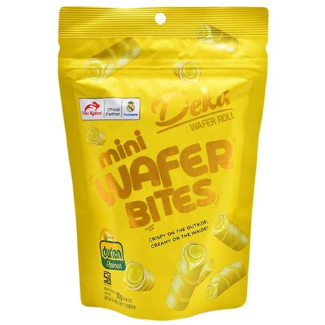 DEKA MINI WAFER BITES DURIAN 80G Shopee Malaysia