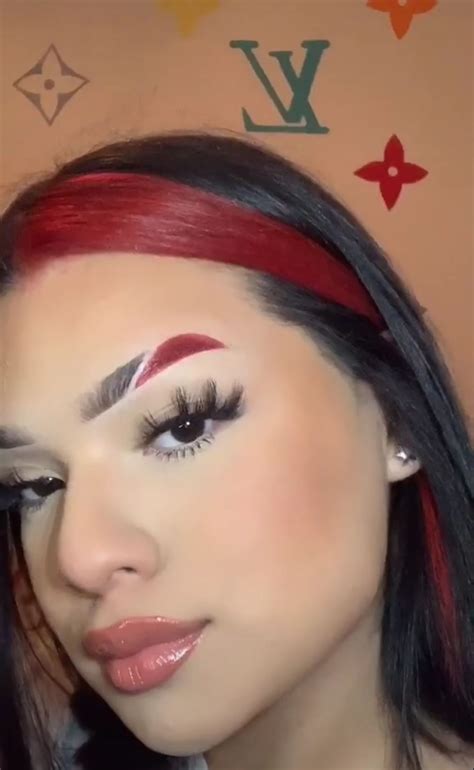 Go Check Out My Hair Board For More ️ Half Dyed Hair Dye Eyebrows