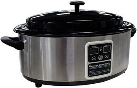 Massage 6 Quart Hot Massage Stone Heater Warmer Heating Device For