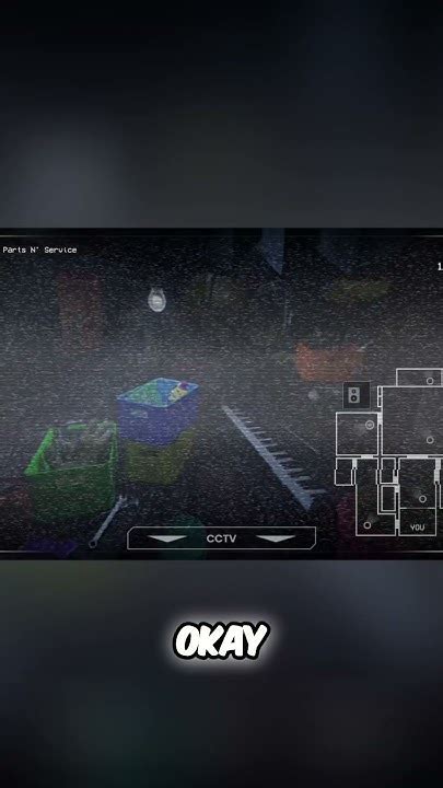 Exploring FNAF Security Cameras: Easter Eggs & Hidden Details! #shorts