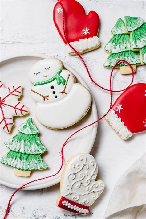 Royal Icing For Christmas Sugar Cookies Oh Sweet Basil