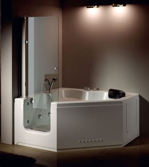 Luxurious Walk-in Tub Shower Combo for Ultimate Relaxation