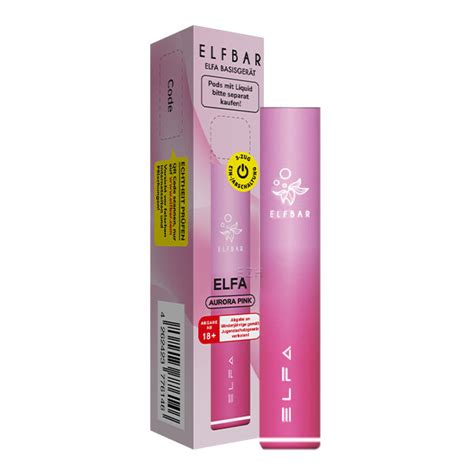 Elf Bar Pod ELFA Kit Aurora Pink 7 90