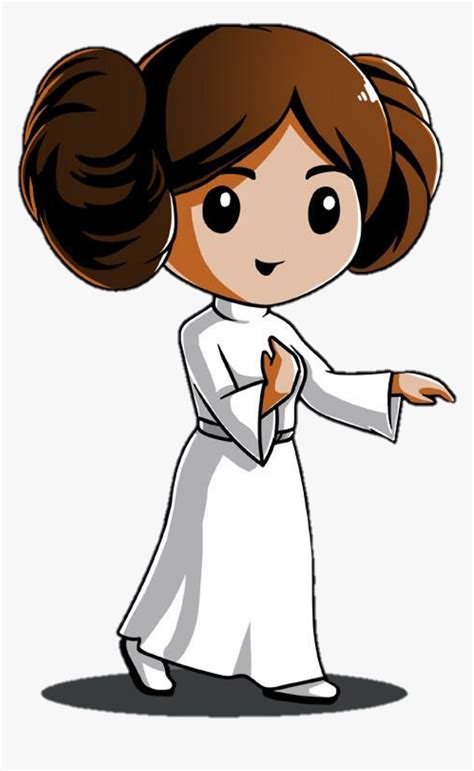 Dibujos De Star Wars Kawaii Leia Clipart Png Download Star Wars