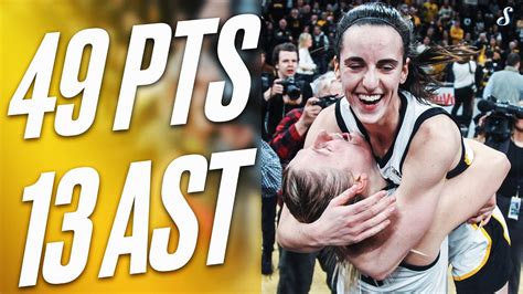 Every Moment From Caitlin Clark S Record Breaking Night Full