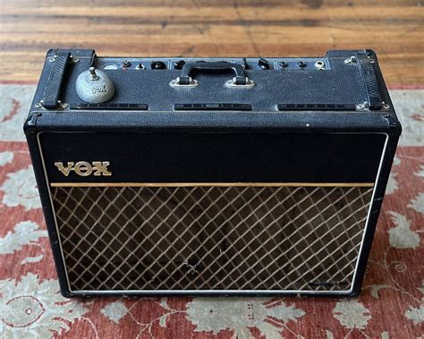 1964 Vox Jmijennings Ac 30 Treble Thirty Twin Non Top Reverb