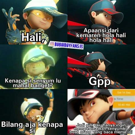 komik lucu boboiboy galaxy