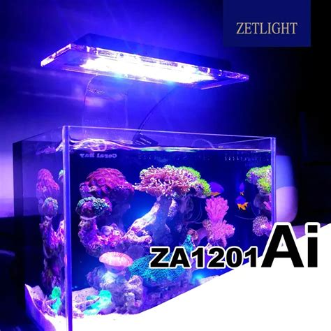 Zetlight Aquq Wifi Led Za Ai Full Spectrum Seawater Coral Light